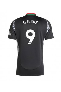 Arsenal Gabriel Jesus #9 Voetbaltruitje Uit tenue 2024-25 Korte Mouw